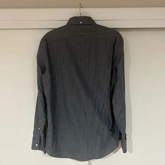 Taylor Stitch The Jack Men’s Button-Down in Rinsed Indigo Stripe (Size L/42) - Picture 3 of 4